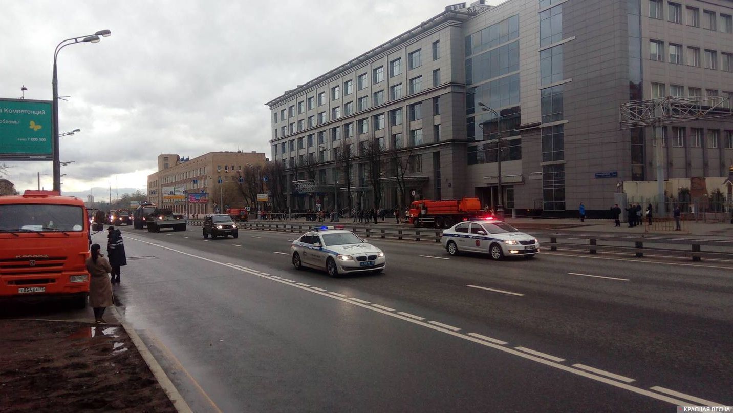 Репетиция парада. Москва. 26.04.2018