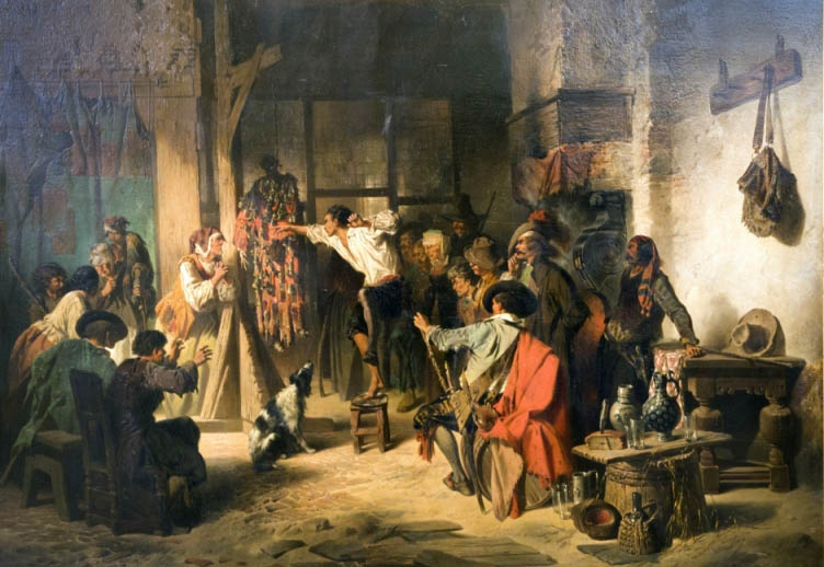 Матизен. Школа воров. 1852