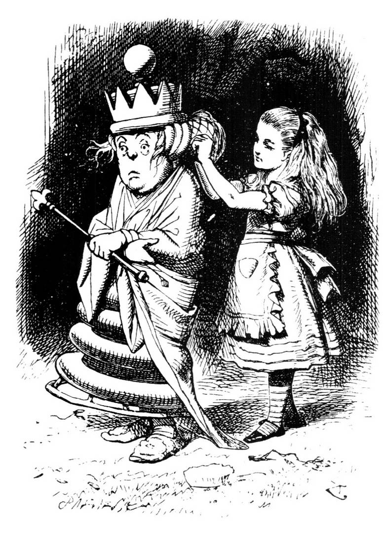 Алиса и Белая Королева