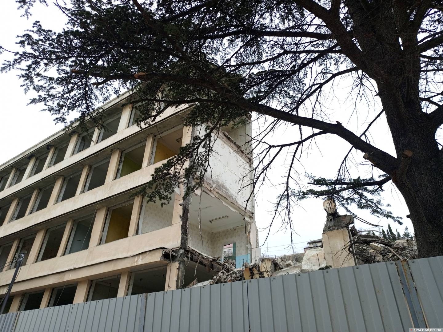 Бывший техникум ЭПРОНа. Балаклава, 2026