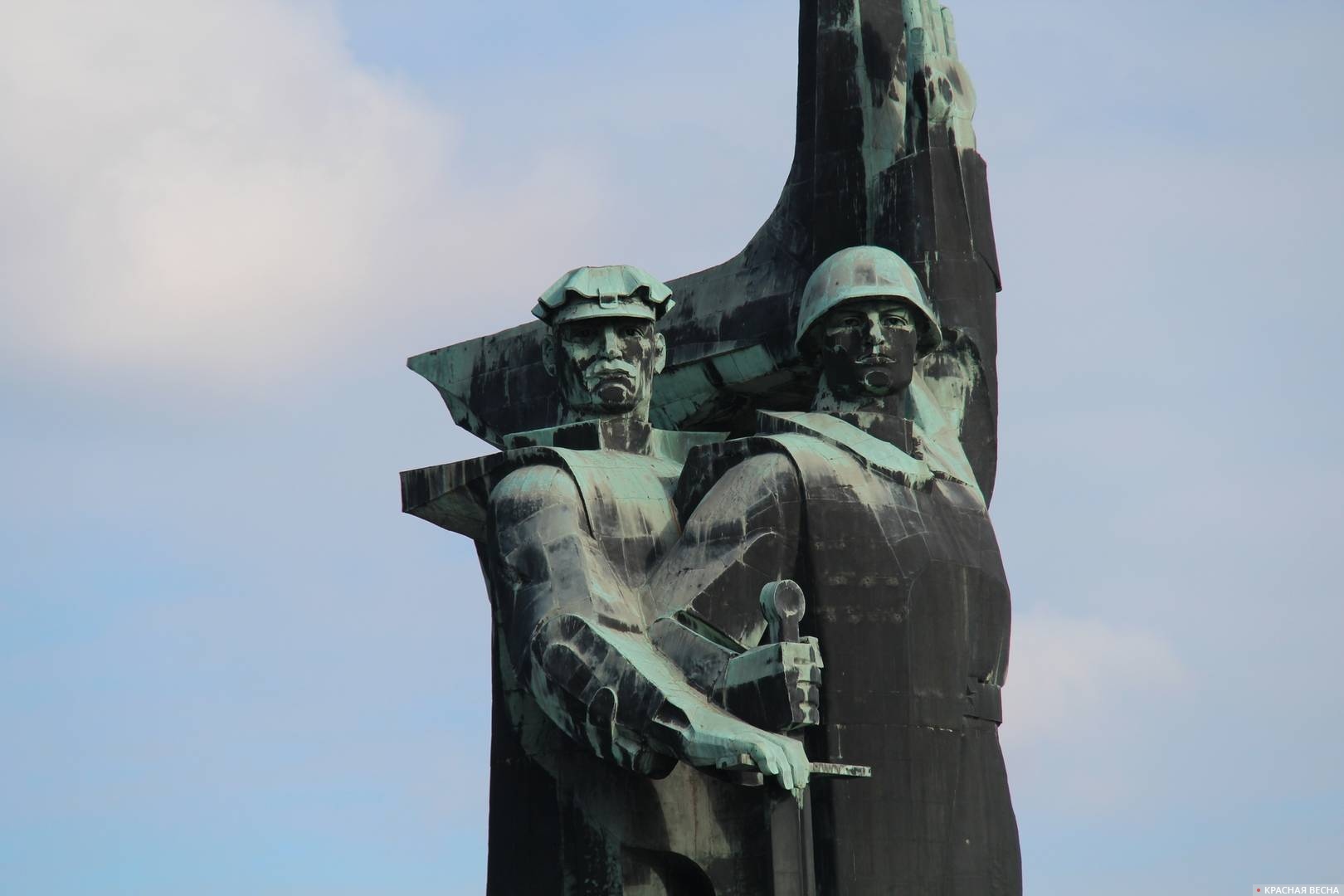 Памятник Твоим освободителям Донбасс. Донецк