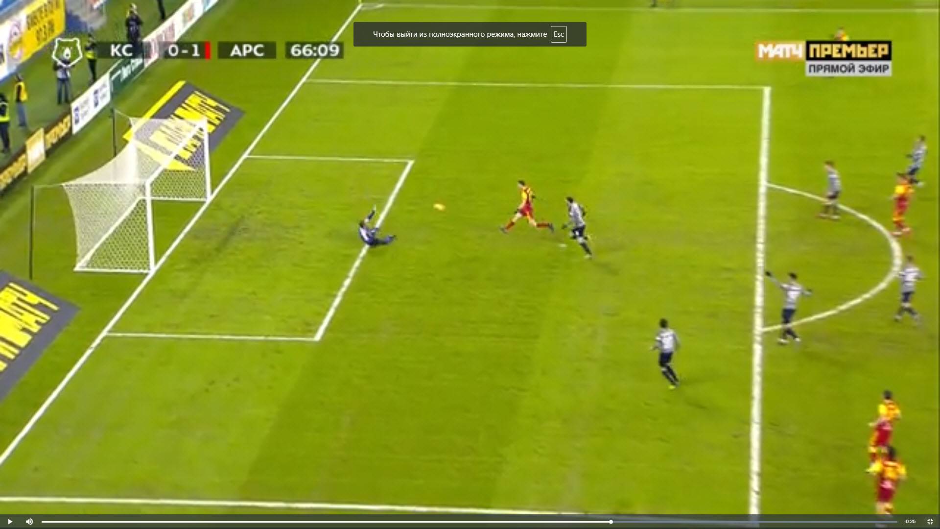 Лука Джорджевич забивает гол