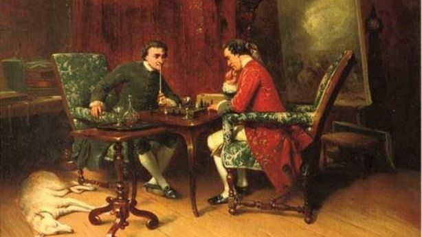 Жан-Луи-Эрнест Месонье Игра в шахматы. 1841
