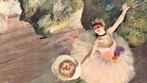 Дега. Звезда балета. 1876—1878. Музей Орсе, Париж