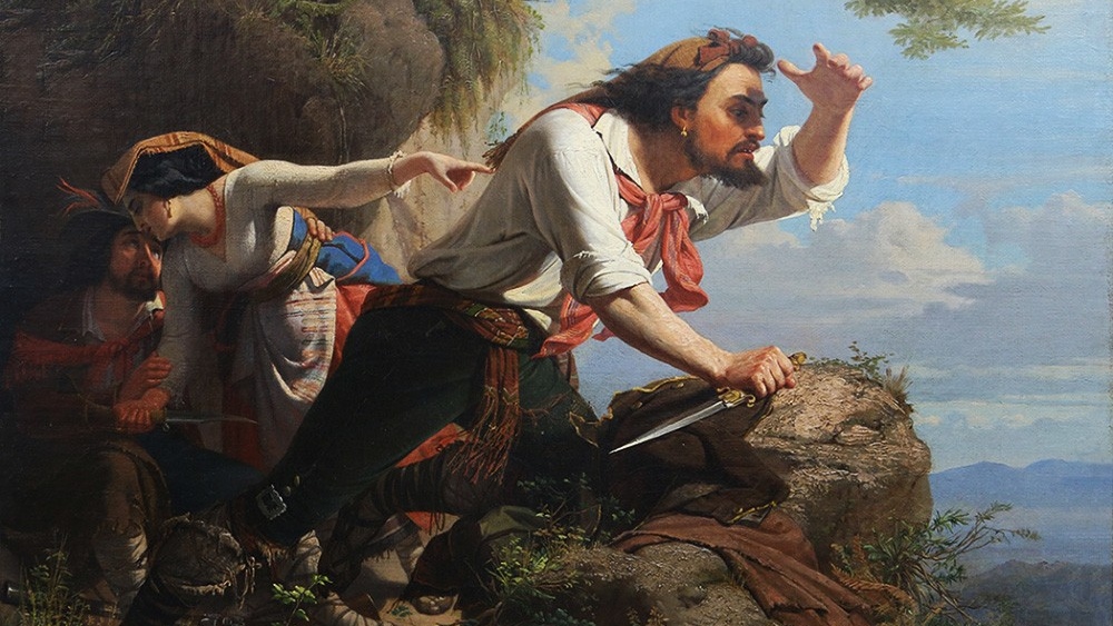 Орест Тимашевский. Разбойники. Около 1858