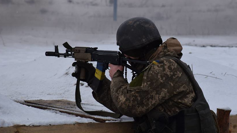 Украинский военный 