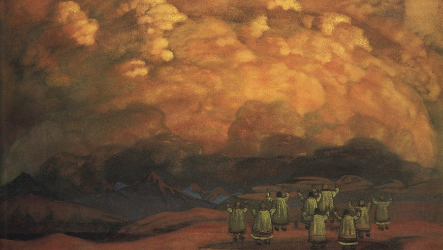 Николай Рерих. Веления неба. 1915