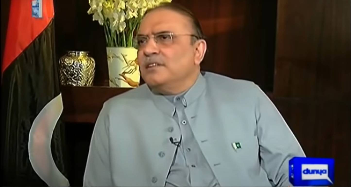 Экс-президент Пакистана Асиф Али Зардари