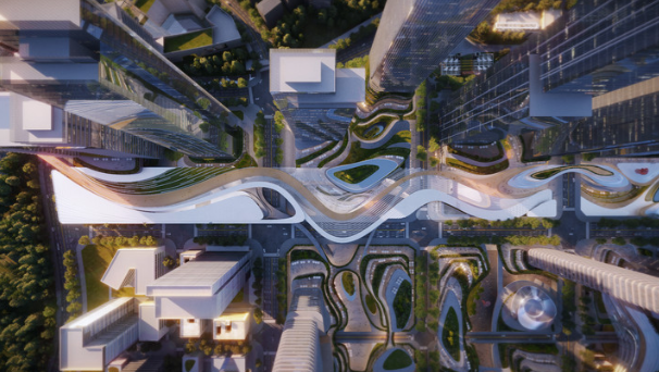 Проект нового комплексного транспортного узла Шэньчжэня Qingshuihe