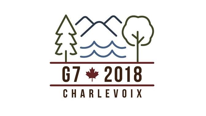 Эмблема саммита G7 в Канаде