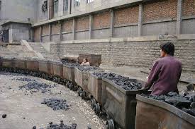 Угольная шахта. Китай