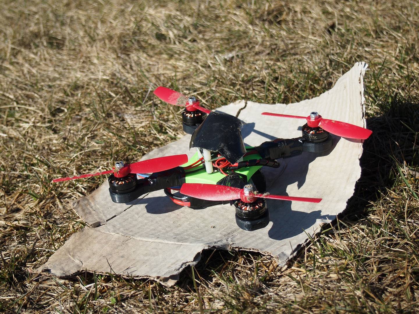 Сбитый дрон