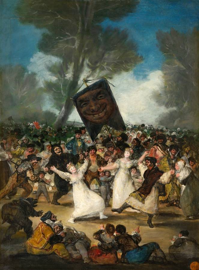 Франсиско де Гойя. Похороны сардинки. 1812-1819