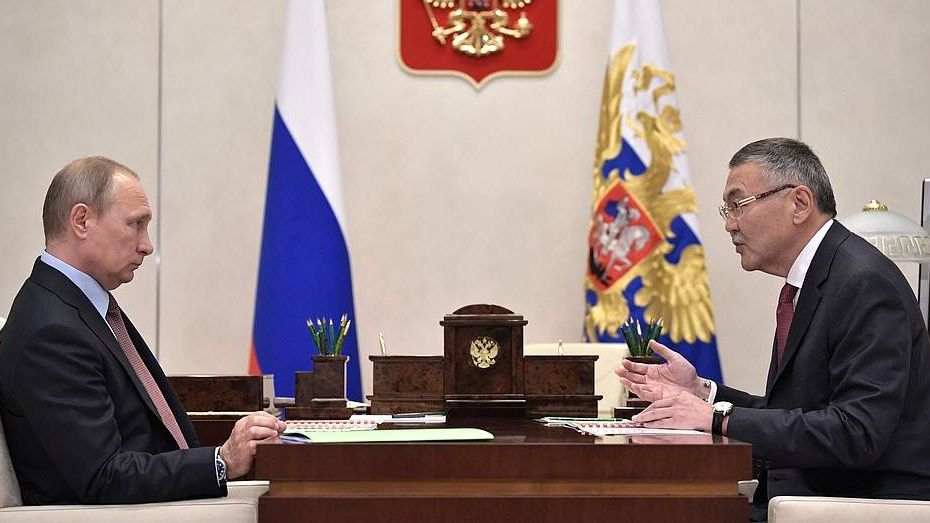 Владимир Путин и Алексей Орлов