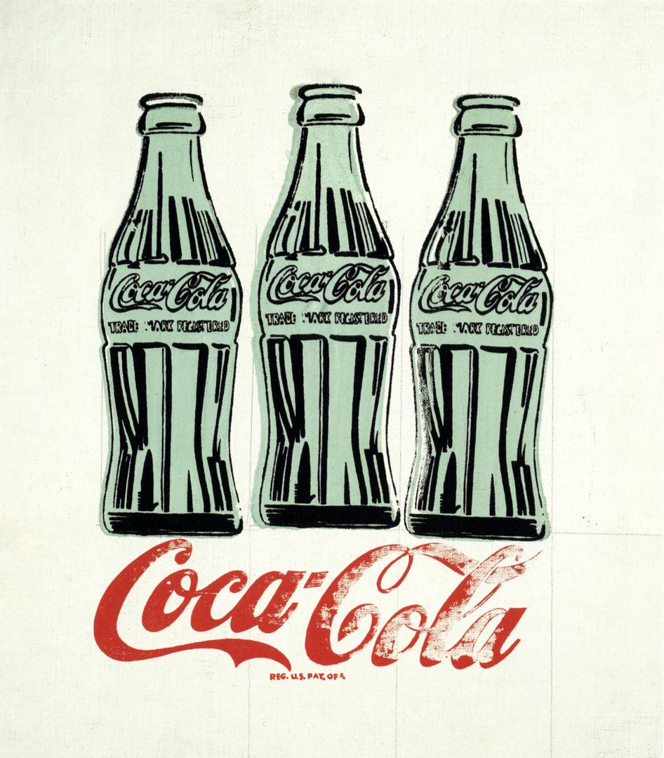 Энди Уорхол. Три бутылки Кока-Колы. 1962