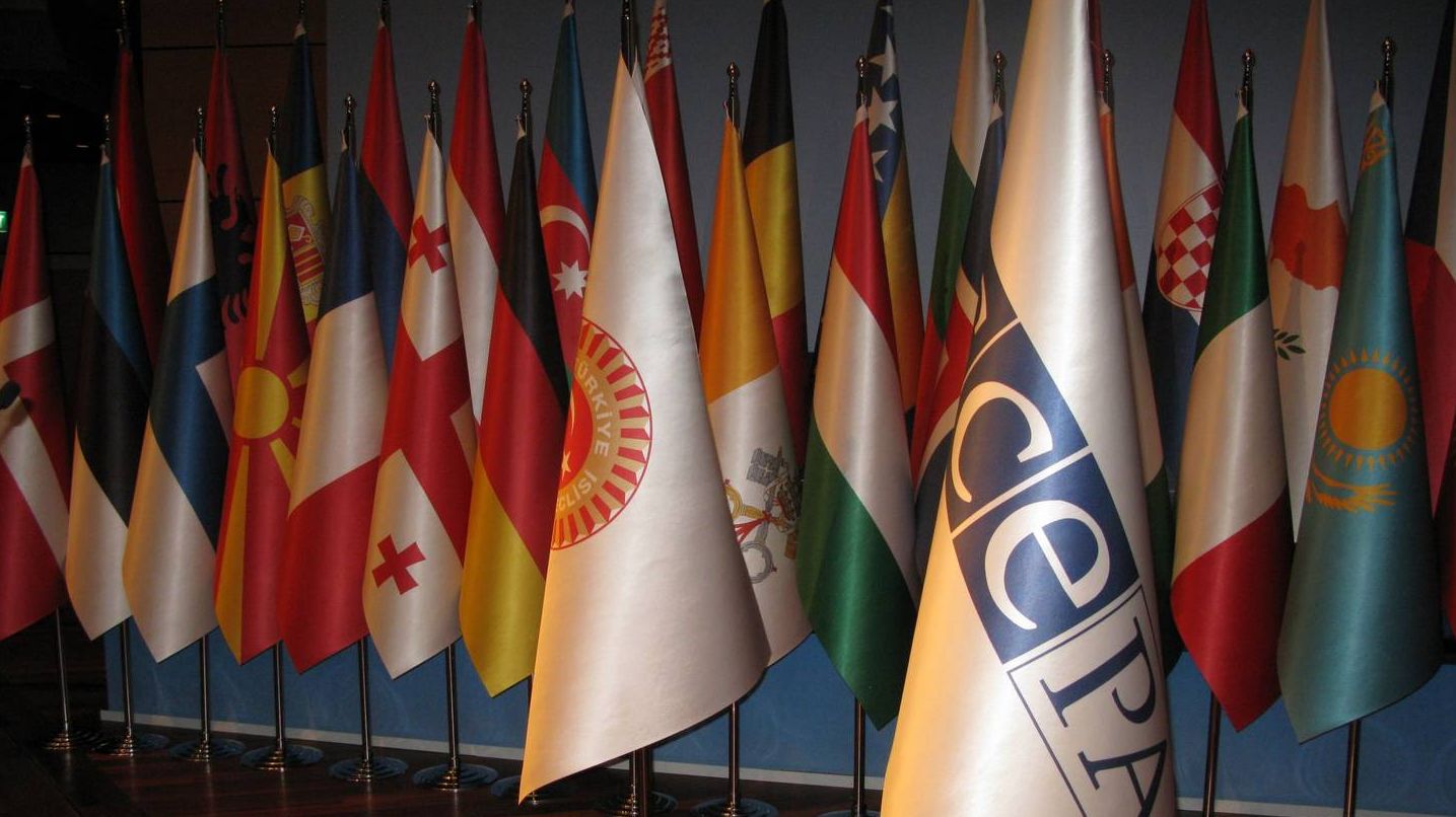Флаги стран участников ОБСЕ