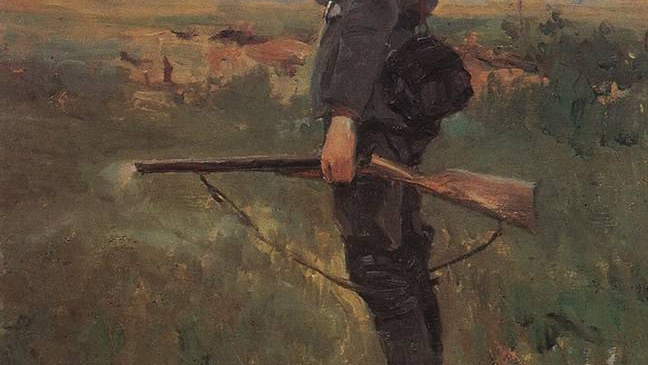 Константин Коровин. Неудача (фрагмент). 1880-е