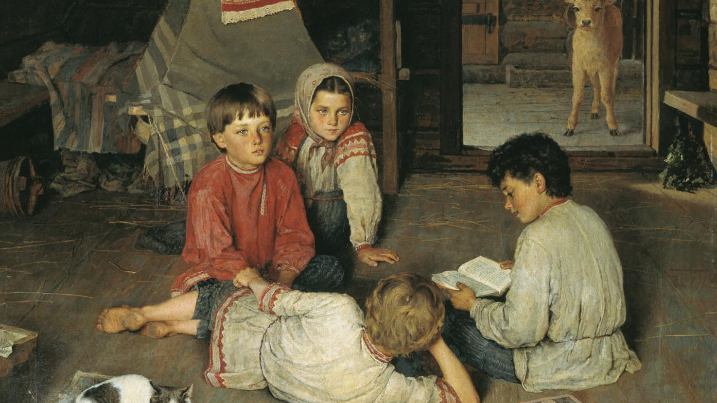 Богданов-Бельский Николай. Новая сказка. 1891