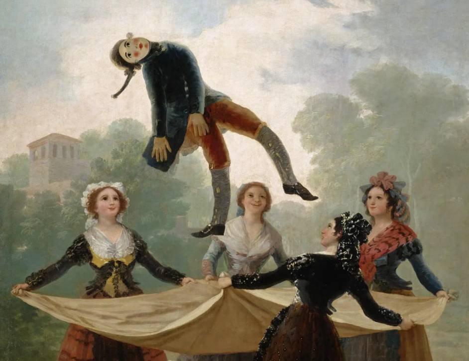 Франсиско Гойя. Соломенное чучело (Марионетка). 1792