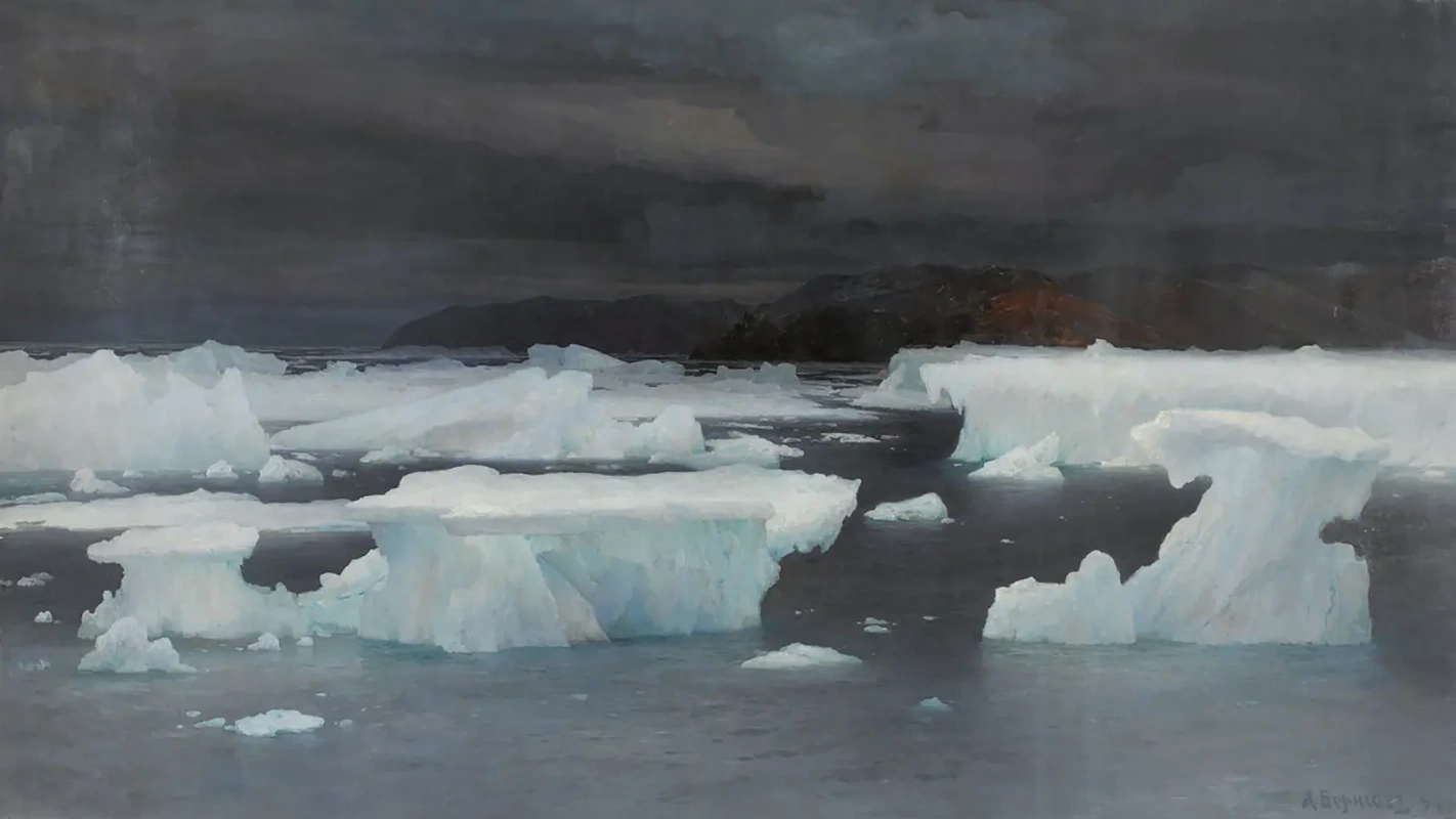 Александр Борисов. В области вечного льда. 1897