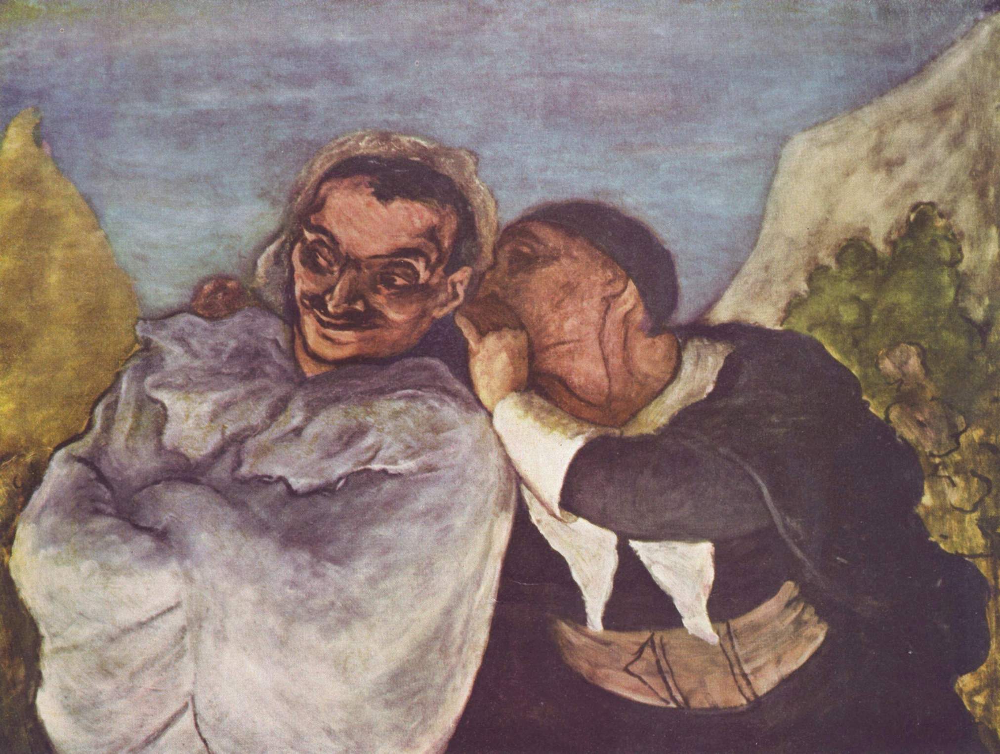 Оноре Домье. Криспен и Скапен. 1864