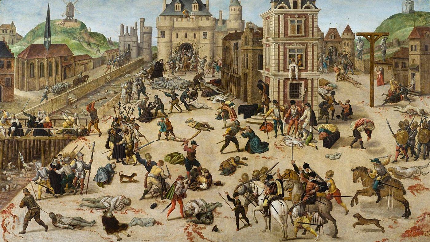 Франсуа Дюбуа. Резня в Варфоломеевскую ночь. 1572-1784