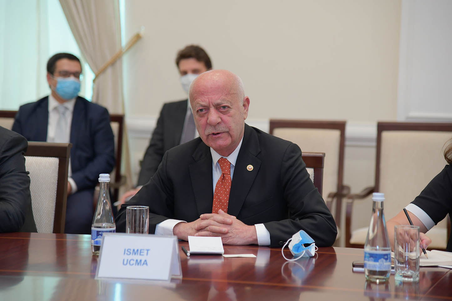 Исмет Учма, глава делегации ТЮРКПА в Ташкенте