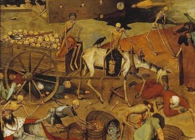 Питер Брейгель Старший, «Триумф смерти» (фрагмент), 1385/90-1441 гг.