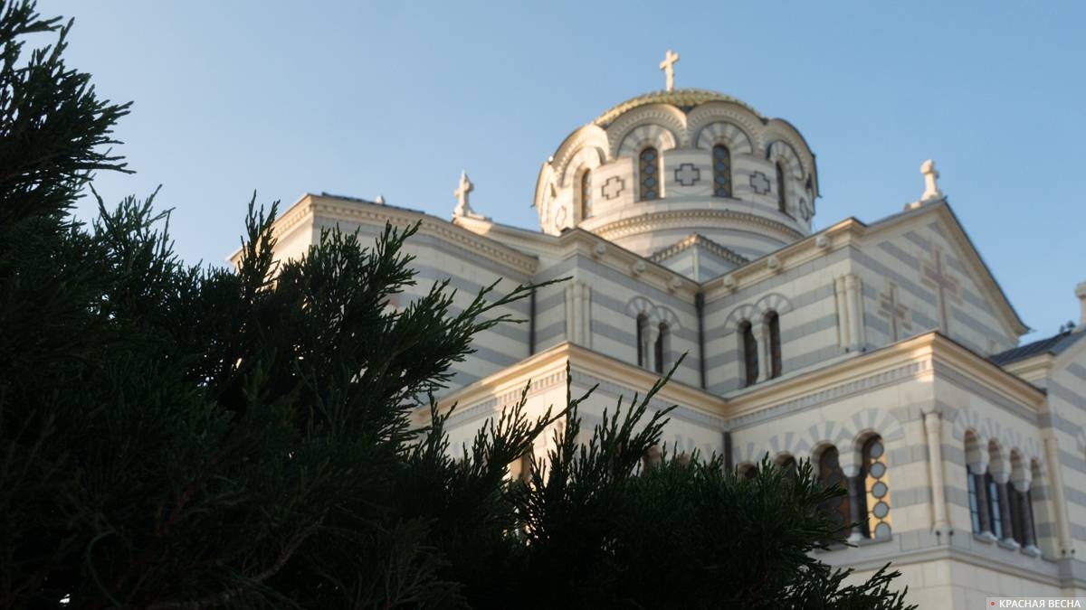 Владимирский кафедральный собор в Херсонесе. Севастополь