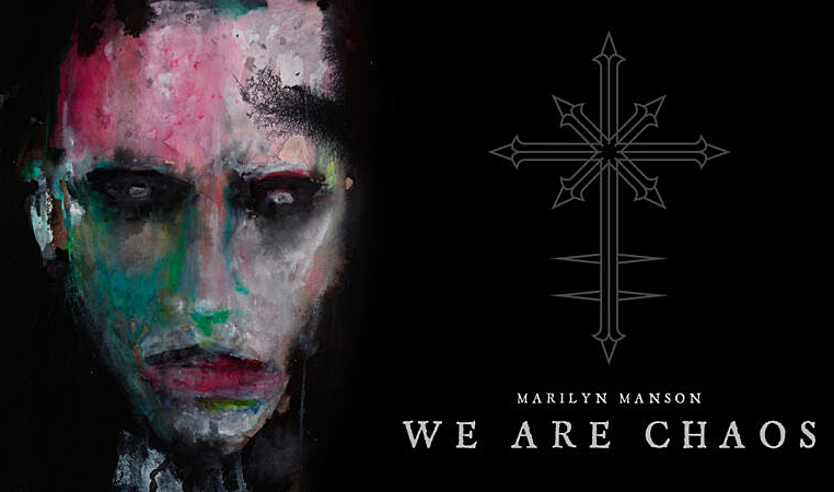 Крест с обложки альбома Мэрилина Мэнсона. Альбом WE ARE CHAOS (Мы — это хаос), 2020