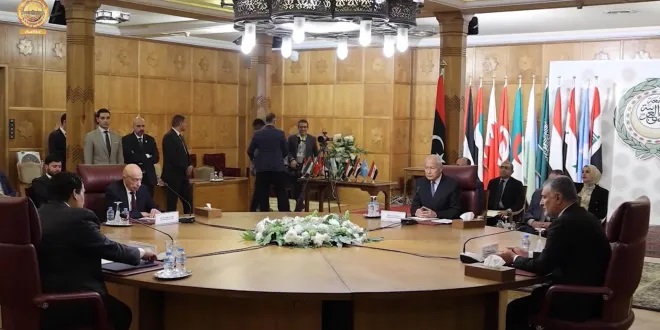 Встреча спикера Палаты представителей Ливии Агилы Салеха, председателя Президентского совета Ливии Мухаммеда Менфи и главы Высшего государственного совета Ливии Мухаммеда Такалы