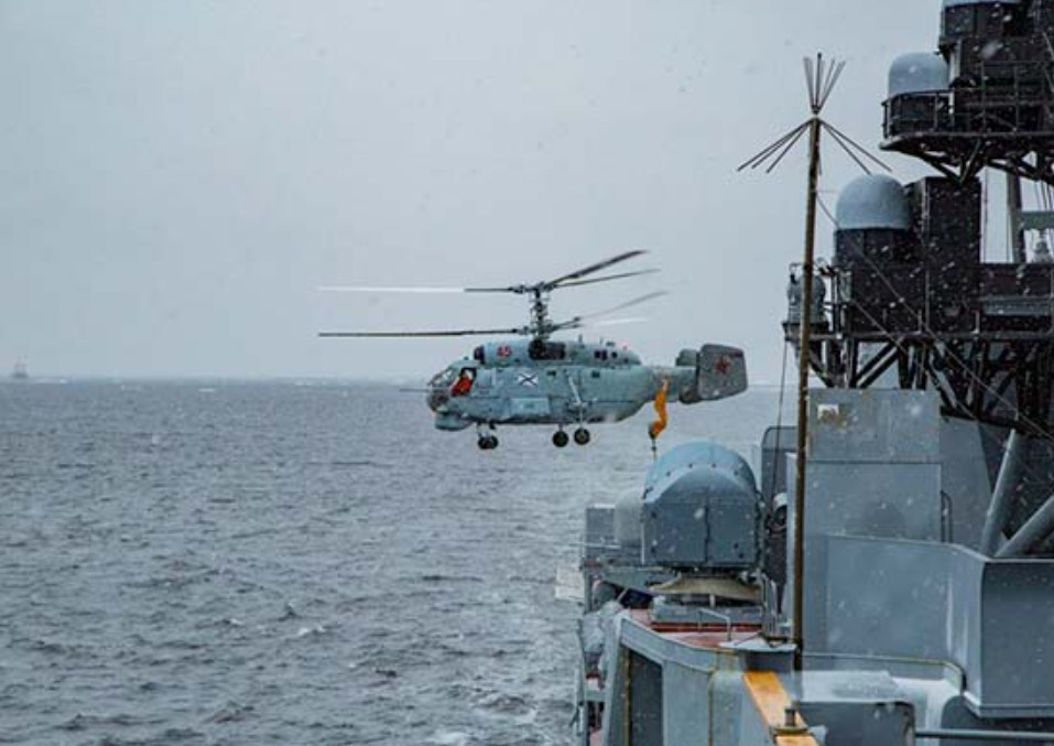 Десятый арктический поход надводных сил Северного флота