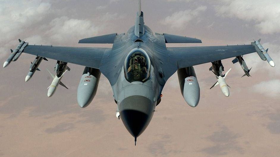 Истребитель F-16 ВВС Израиля