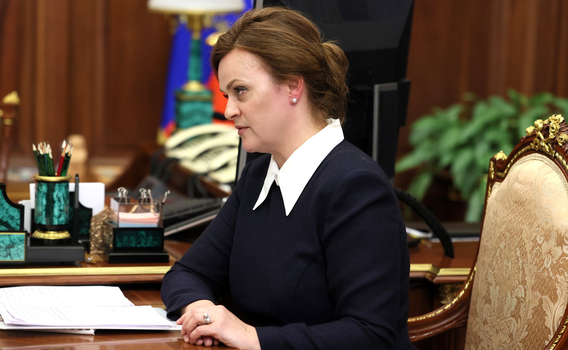Руководитель фонда «Защитники Отечества» Анна Цивилёва