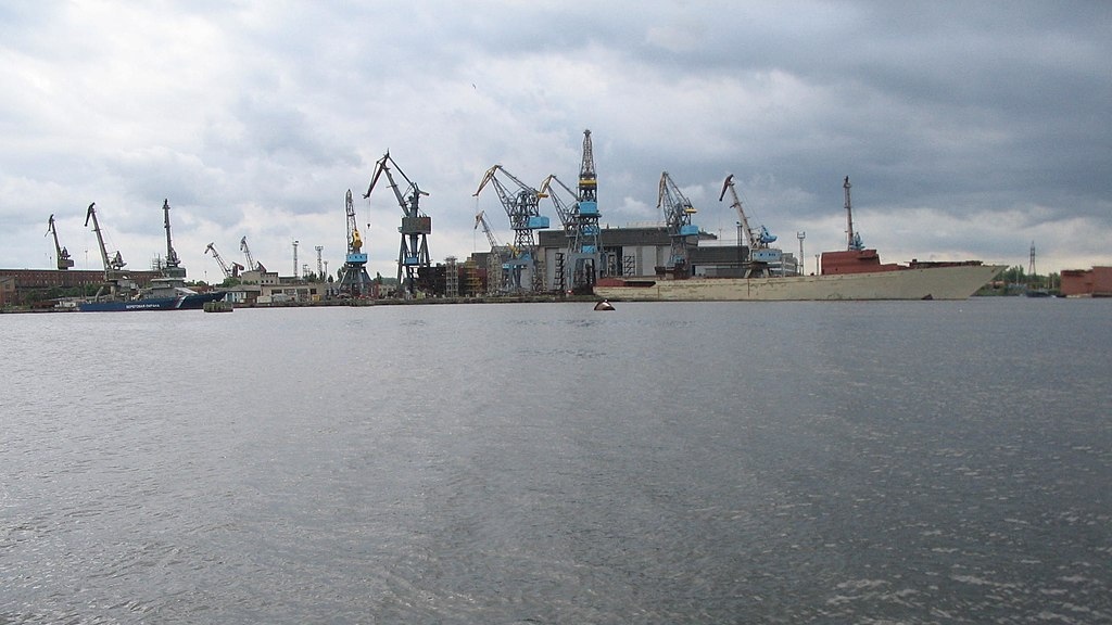 Судостроительный завод «Янтарь». Калининград