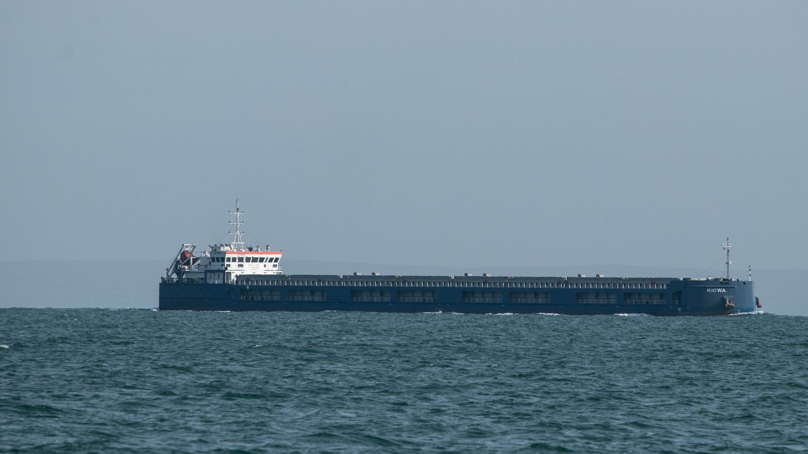 Танкер в Черном море.