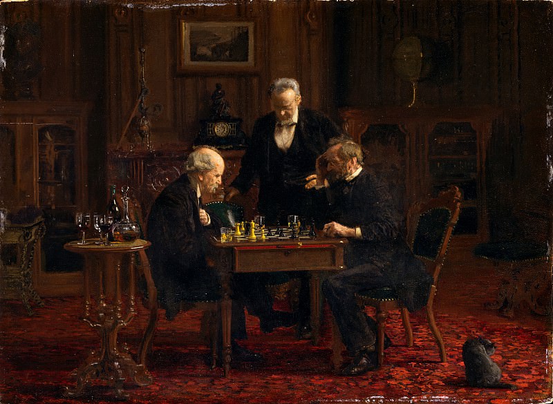 Томас Икинс. Шахматисты. 1876