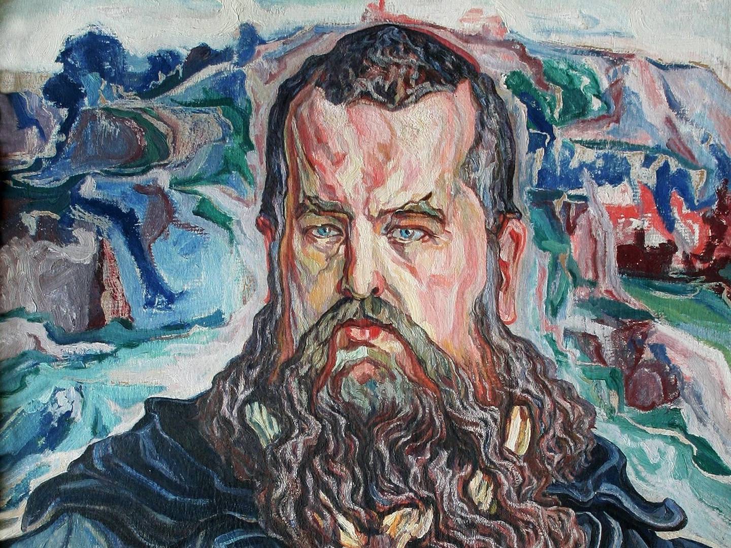 Олекса Новаковский. Моисей (портрет митрополита Андрея графа Шептицкого). 1919