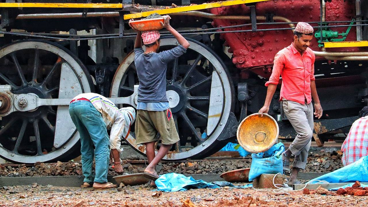 Рабочие. Индия