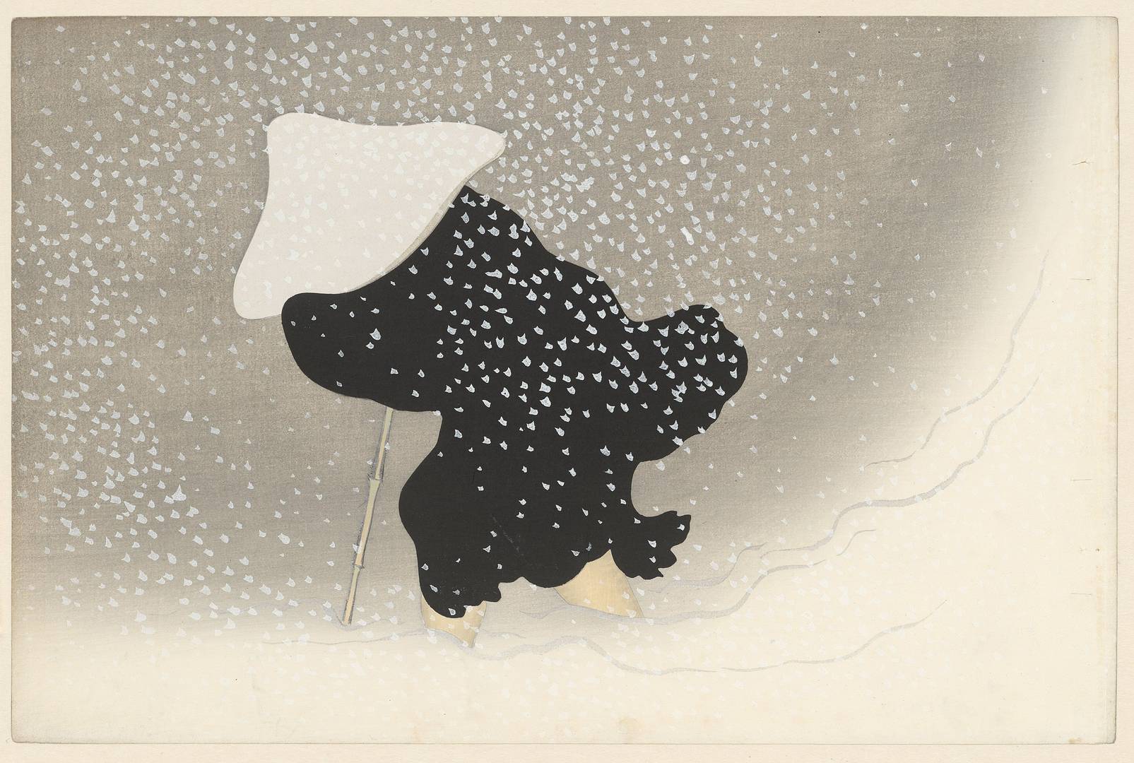 Сэкка Камисака. Кружащийся снег. 1909-1910