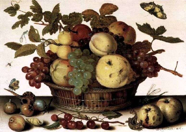 Балтазар ван дер Аста. Корзина с фруктами.
