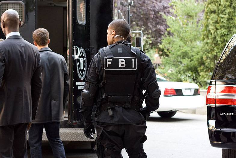 FBI in Vancouver, TV series «Fringe» shooting.