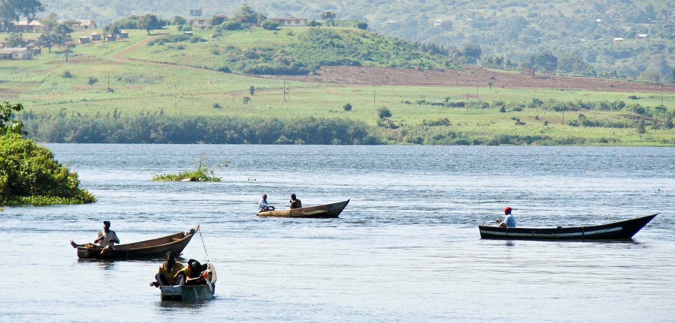 Рыбаки в Уганде