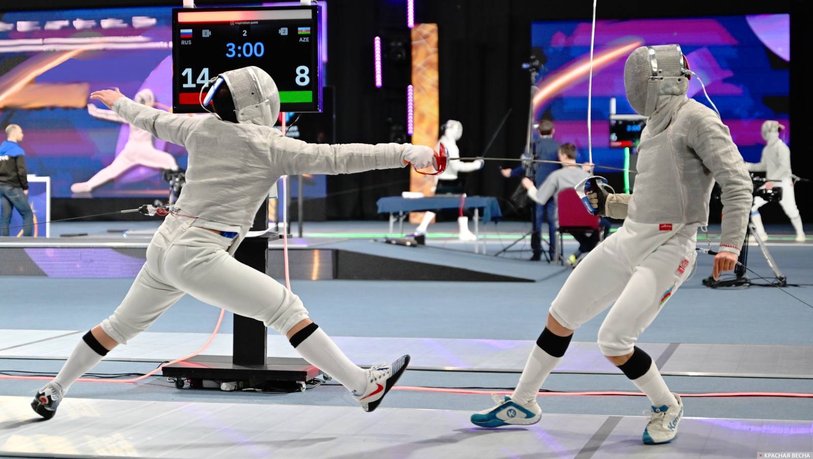 В Выборге разыграли призы первенства СЗФО по фехтованию на саблях