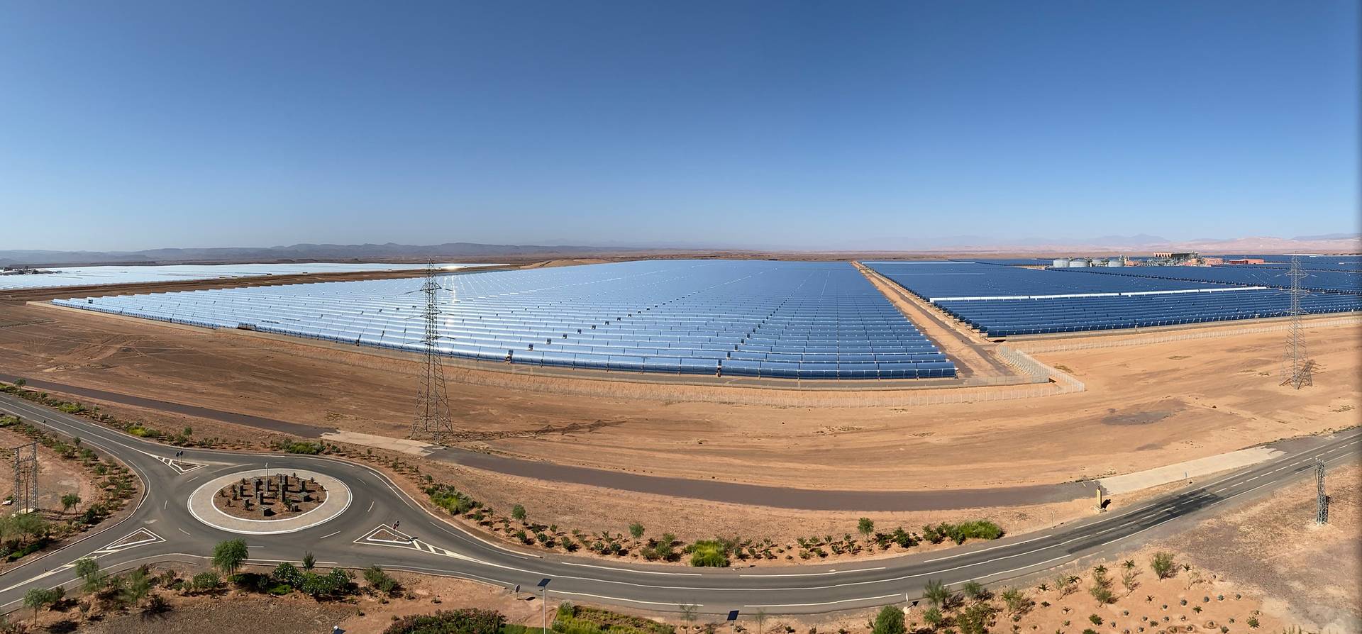 Солнечная электростанция в Морокко