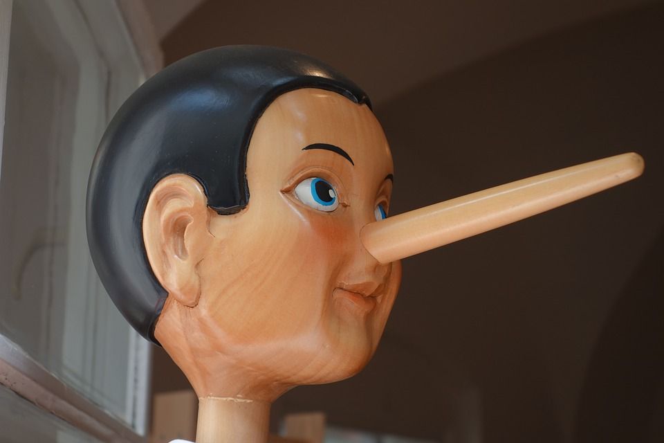 Ложь — длинный нос