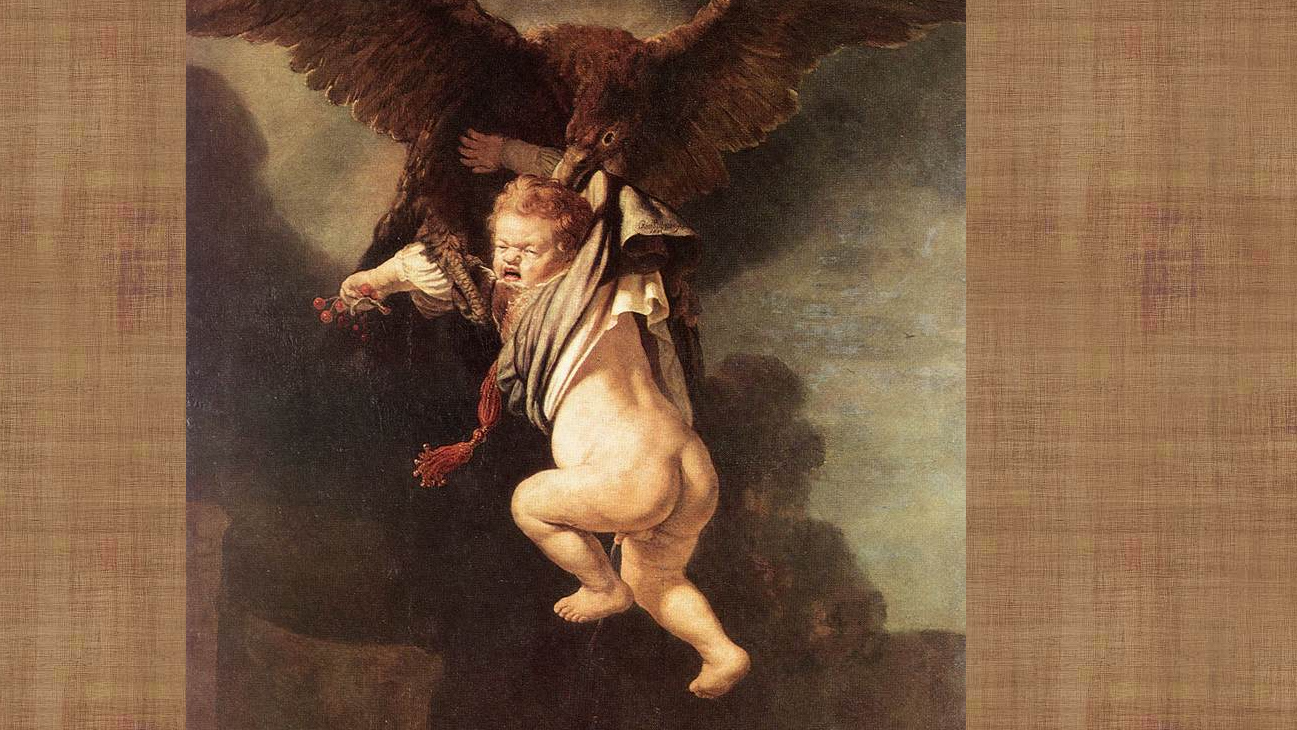 Рембрандт Харменс ван Рейн. Похищение Ганимеда, [1635]
