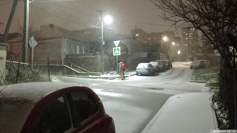 Севастополь в снегу