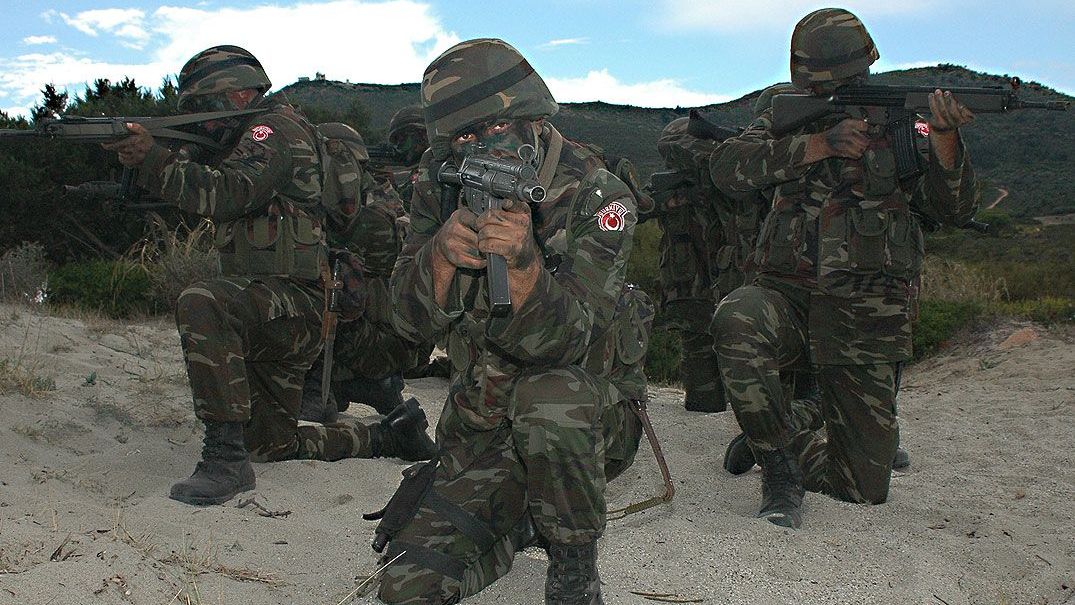 Турецкие военные во время учений в 2005 году