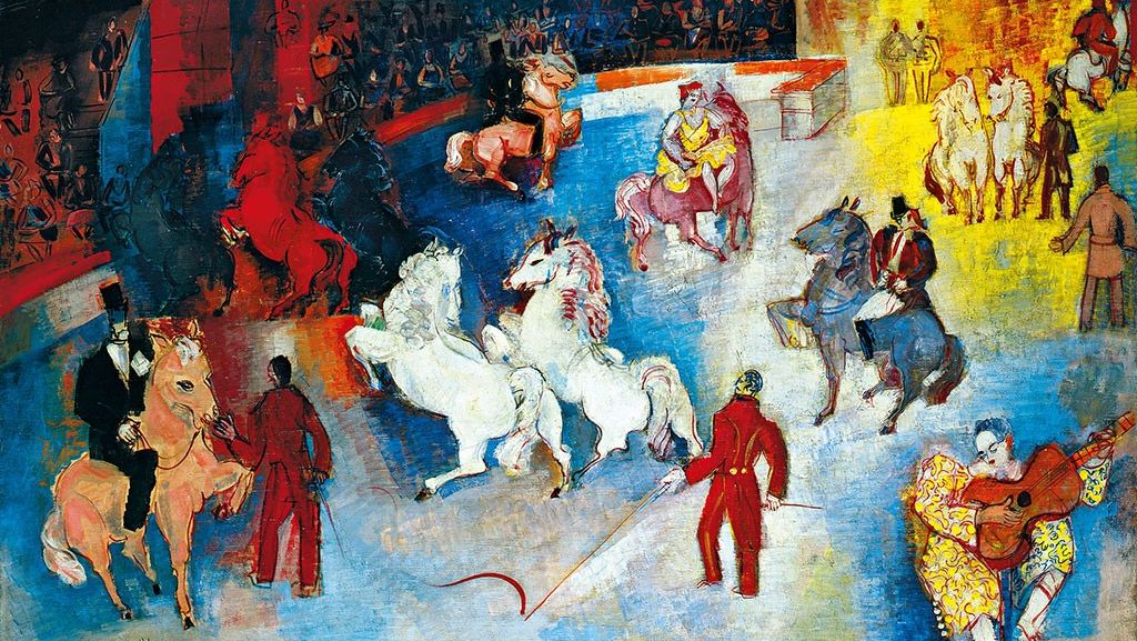 Жан Дюфи. Цирк. 1927